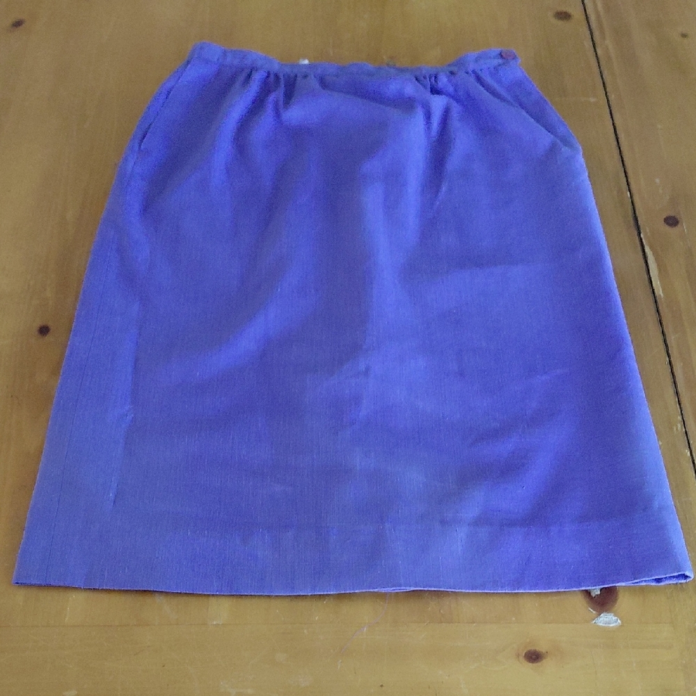 Vtg Country Sophisticates Purple Women's Skirt Size 6